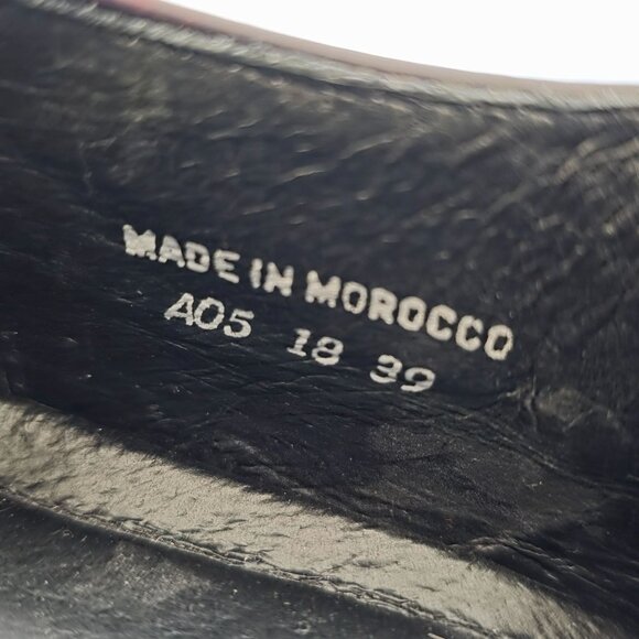 Dansko Burgandy Leather Oxford Lace Shoes Classic Preppy Sturdy Women 39 8.5 EUC - Picture 7 of 8